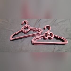 12 Toddler Pink Hangers Set